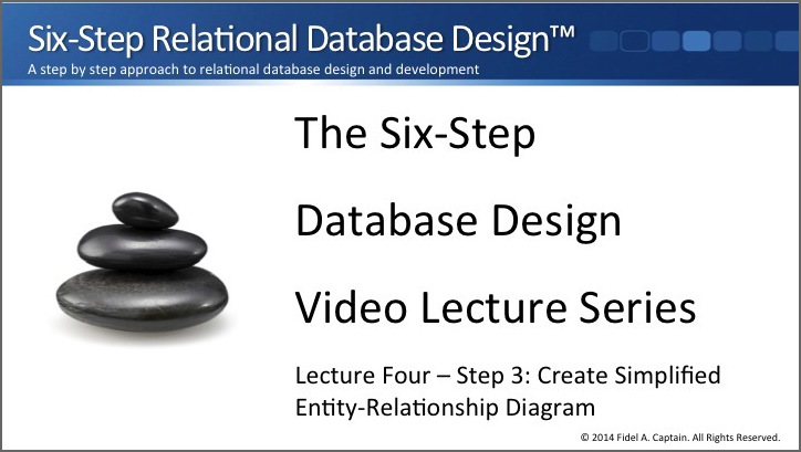 Step 3 - Create Simplified Entity-Relationship Diagram